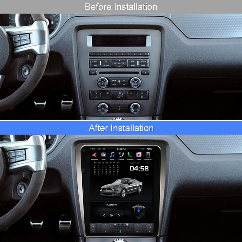 Master Your Mustang: A Step-by-Step Guide to Installing a Vertical Screen!