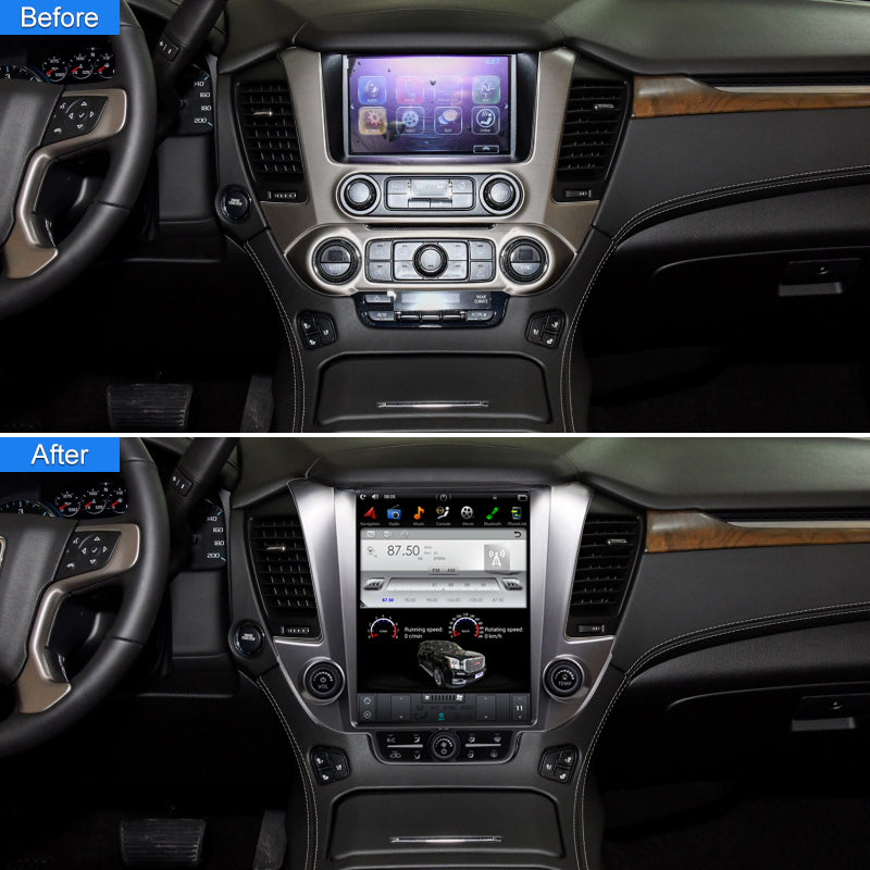 The Science Behind KSPIV Tesla Style Screen Radio for Chevrolet Suburban Denali 2014-
