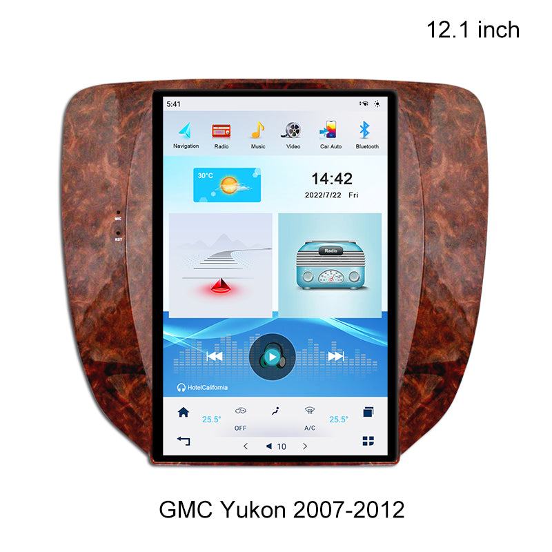 10 Must-Try Features of Tesla Style Vertical Screen Car Radio for GMC Yukon/Chevrolet Tahoe 2007-2015