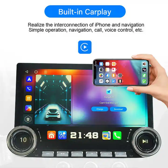 2025 New Double Knobs Universal Carplay
