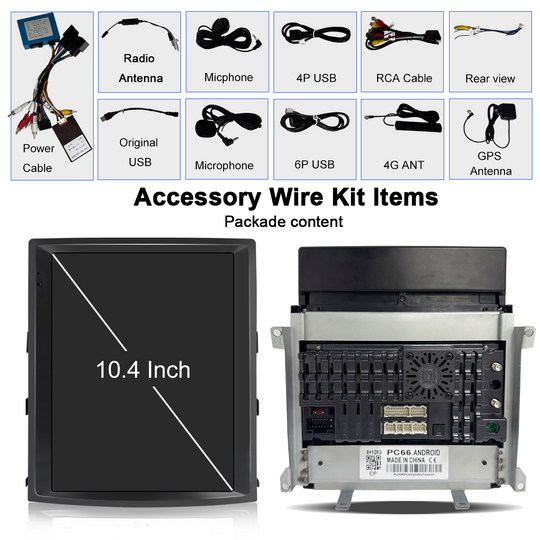 10.4 inch |  Porsche Cayenne | 2011-2016 | GPS Navigation Radio | Android 14 Multimedia