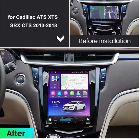 KSPIV Android Multimedia Player Auto Car Radio Stereo For CADILLAC ATS 2013-2018 Tesla IPS Screen GPS Receiver Head Unit