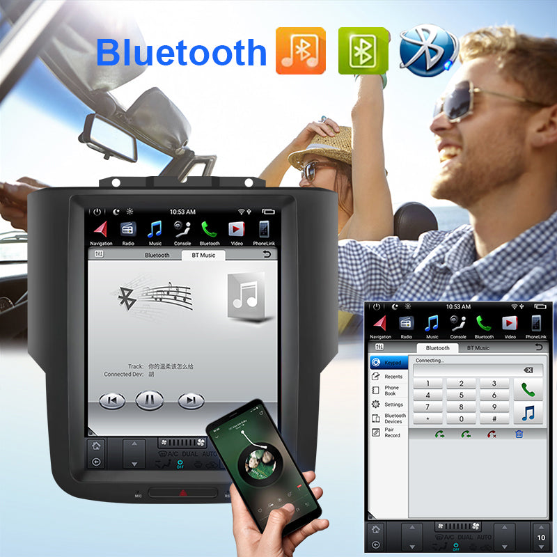 KSPIV | Android 13 | Car Radio | Dodge RAM 1500 2500 3500 Trucks Pickup | 2012 - 2018