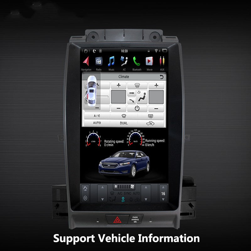 KSPIV | Ford Taurus 2012-2016 | Android 13 |Tesla Style Screen | Car GPS Navigation Radio