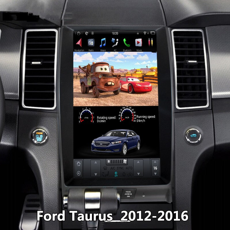 KSPIV | Ford Taurus 2012-2016 | Android 13 |Tesla Style Screen | Car GPS Navigation Radio