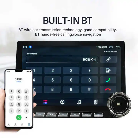 2025 New Double Knobs Universal Carplay