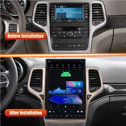 14.4 Inch |Jeep Grand Cherokee | Tesla Vertical Screen | Multimedia Player | 2014-2020