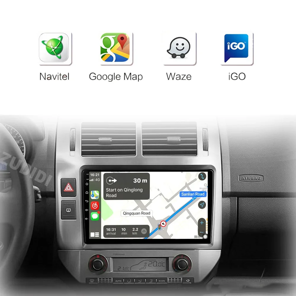 For Volkswagen Polo Mk4 2001 - 2011