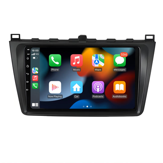 8 Inch Touch Screen for Mazda 6 2008 2012 Radio, Android Car Stereo with Carplay Android Auto in Dash GPS Navigation Bluetooth WIFI FM Steering Wheel Controls