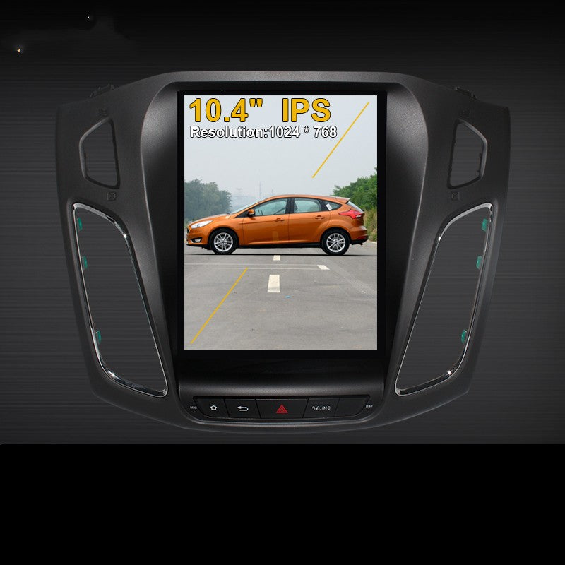 KSPIV Android 10.4 inch Tesla Style Screen for Ford Focus 2012 2013 2014 2015 Car Radio Stereo GPS Navigation Support OBD2 With Carpaly Headunit