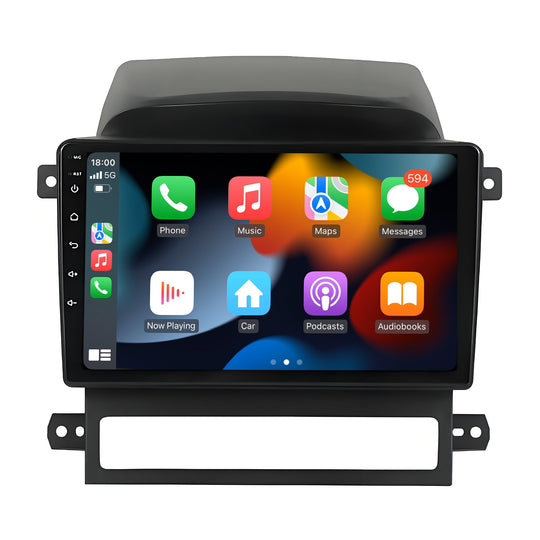 9 Inch Touch Screen for Chevrolet Captiva 2008-2012 Radio, Android Car Stereo with Carplay Android Auto in Dash GPS Navigation Bluetooth WIFI FM Steering Wheel Controls
