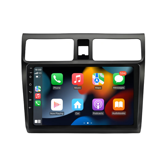 9 Inch Touch Screen for Suzuki Swift 2003-2010 Radio, Android Car Stereo with Carplay Android Auto in Dash GPS Navigation Bluetooth WIFI FM Steering Wheel Controls