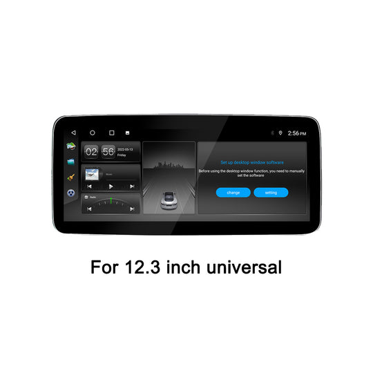 Android 12.3 Universal Car Radio Multimedia GPS Navigation With Bluetooth /GPS/DSP