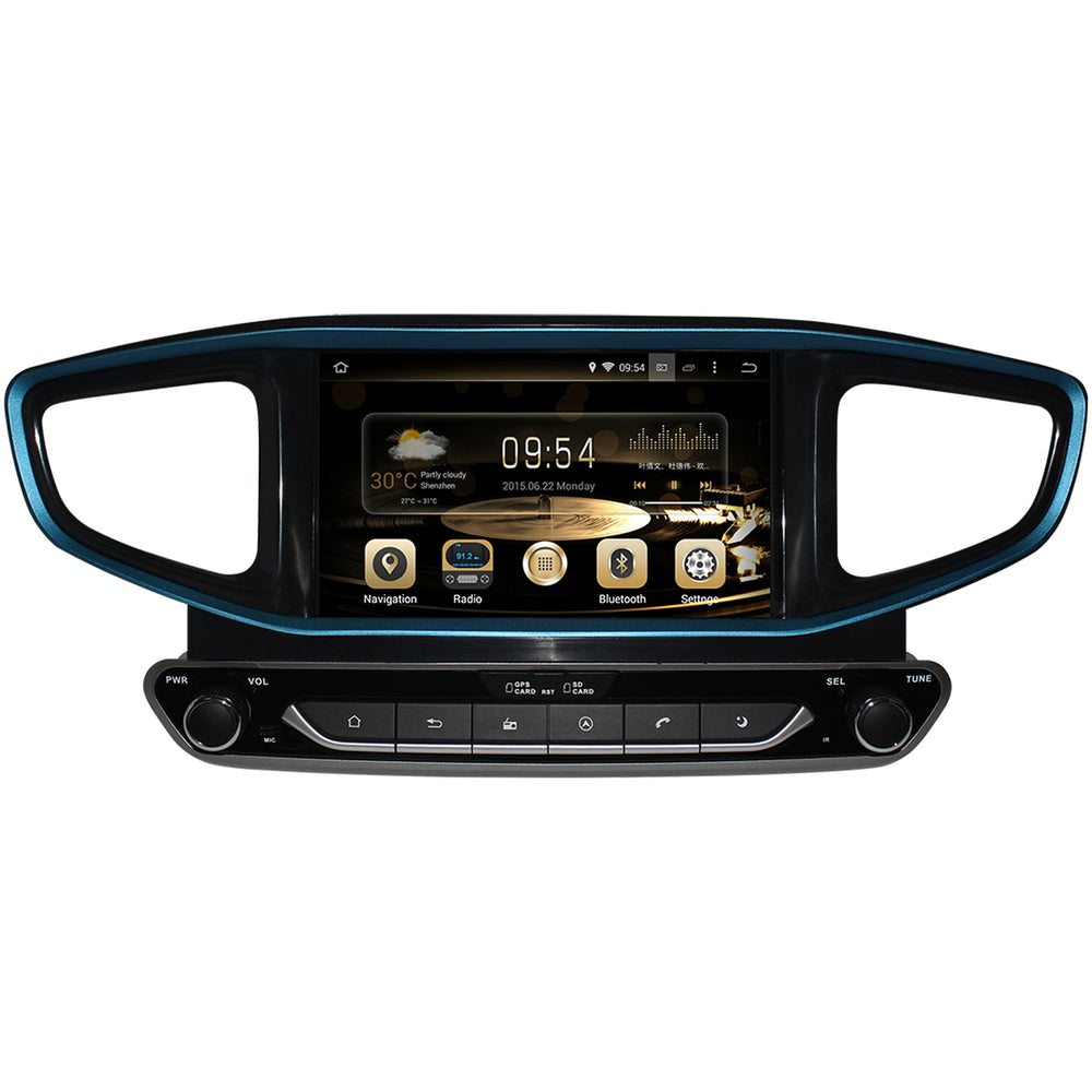 Android 13 Car Radio For HYUNDAI IONIQ 2016- /Ioniq Hybrid LHD with Carplay Android Auto Audio Video GPS Navigation Blutooth Head Unit