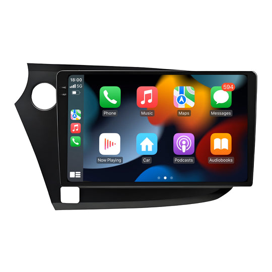 9 Inch Touch Screen for Honda Insight 2009-2014 Radio, Android Car Stereo with Carplay Android Auto in Dash GPS Navigation Bluetooth WIFI FM Steering Wheel Controls
