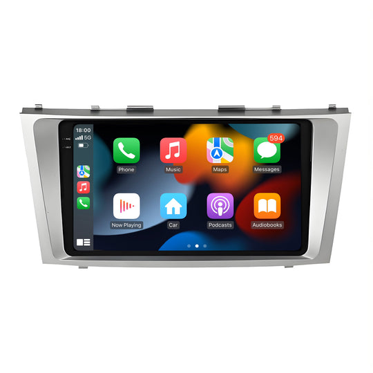 9 Inch Touch Screen for Toyota Camry 2006-2011 Radio, Android Car Stereo with Carplay Android Auto in Dash GPS Navigation Bluetooth WIFI FM Steering Wheel Controls