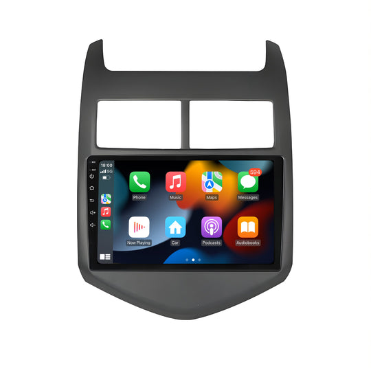 10 Inch Touch Screen for Chevrolet Aveo 2011-2015 Radio, Android Car Stereo with Carplay Android Auto in Dash GPS Navigation Bluetooth WIFI FM Steering Wheel Controls