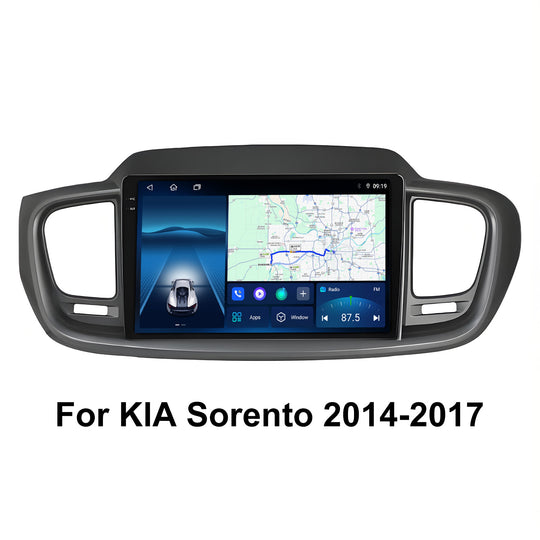 10 Inch Touch Screen for KIA Sorento 2014-2017 Radio, Android Car Stereo with Carplay Android Auto in Dash GPS Navigation Bluetooth WIFI FM Steering Wheel Controls