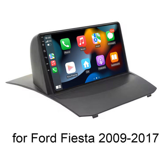 10.1 Inch Touch Screen for Ford Fiesta 2009-2017 Radio, Android Car Stereo with Carplay Android Auto in Dash GPS Navigation Bluetooth WIFI FM Steering Wheel Controls