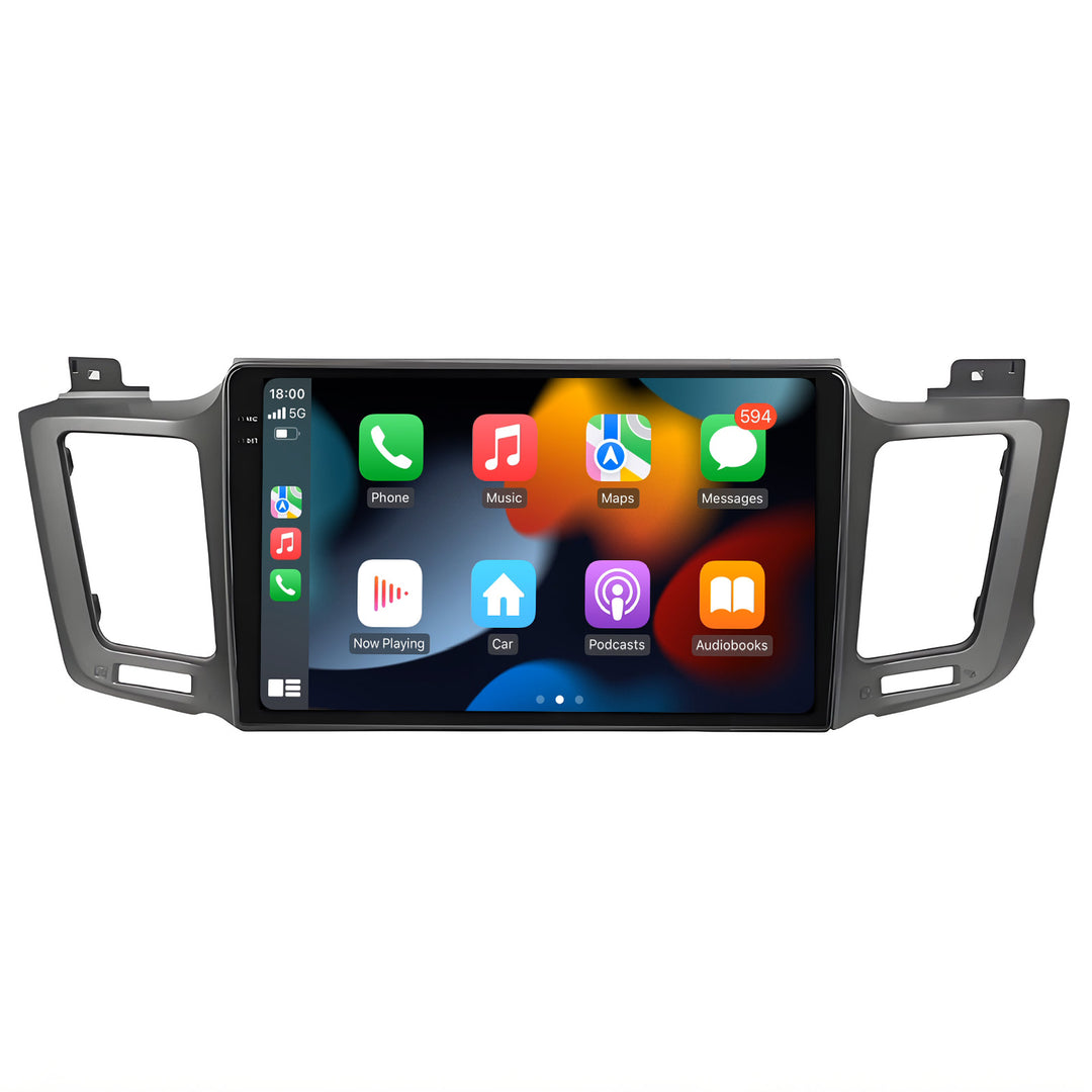 10 Inch Touch Screen for Toyota RAV4 2 012-2018 Radio, Android Car Stereo with Carplay Android Auto in Dash GPS Navigation Bluetooth WIFI FM Steering Wheel Controls