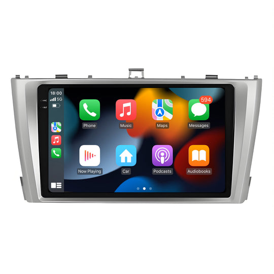 9 Inch Touch Screen for Toyota Avensis 2008-2015 Radio, Android Car Stereo with Carplay Android Auto in Dash GPS Navigation Bluetooth WIFI FM Steering Wheel Controls