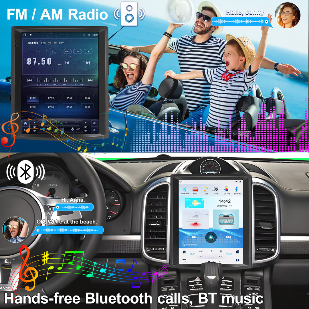 10.4 inch |  Porsche Cayenne | 2011-2016 | GPS Navigation Radio | Android 14 Multimedia