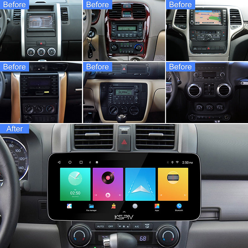 Android 12.3 Universal Car Radio Multimedia GPS Navigation With Bluetooth /GPS/DSP