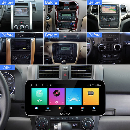 Android 12.3 Universal Car Radio Multimedia GPS Navigation With Bluetooth /GPS/DSP