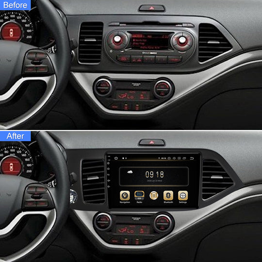 Car Radio For KIA PICANTO MORNING 2011- 4G Car Multimdia Player GPS Navigation 2 Din Android Auto & Carplay Headunit