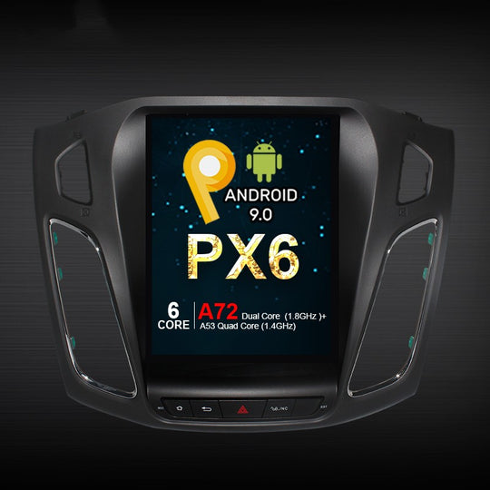 KSPIV Android 10.4 inch Tesla Style Screen for Ford Focus 2012 2013 2014 2015 Car Radio Stereo GPS Navigation Support OBD2 With Carpaly Headunit