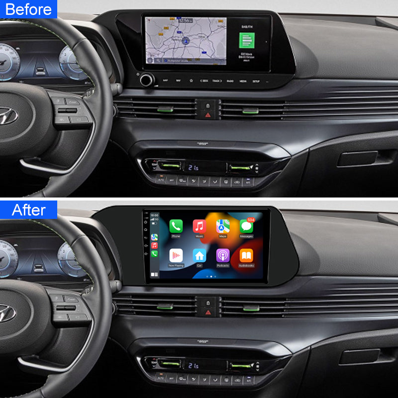 10" Qualcomm Radio Android 10 Head Unit For HYUNDAI i10 2020 LHD Car Multimedia Screen Player Stereo BT QLED Navigation GPS