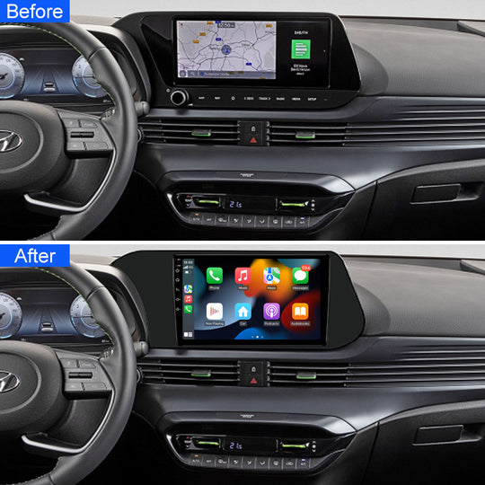 10" Qualcomm Radio Android 10 Head Unit For HYUNDAI i10 2020 LHD Car Multimedia Screen Player Stereo BT QLED Navigation GPS