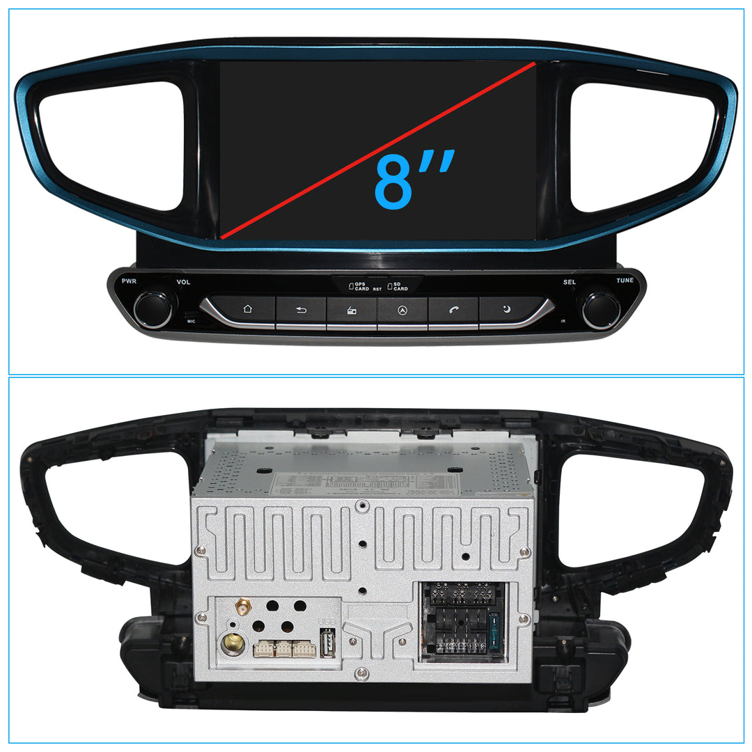Android 13 Car Radio For HYUNDAI IONIQ 2016- /Ioniq Hybrid LHD with Carplay Android Auto Audio Video GPS Navigation Blutooth Head Unit