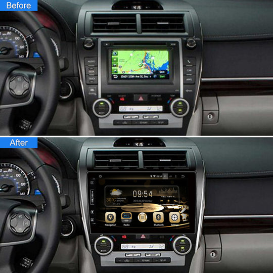 10" Android 10 inch Car Multimedia Player For TOYOTA CAMRY European American Middle East 2012- Navigation GPS Carplay Android Auto 4G RDS DSP