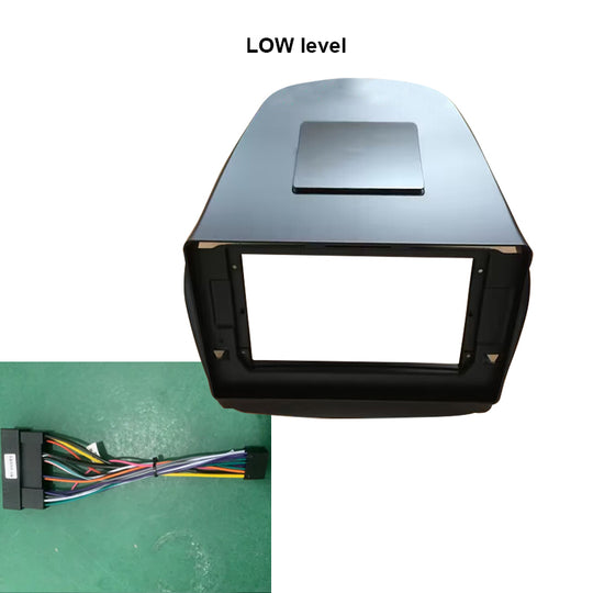 10 Inch Car Radio Fascias For Hyundai IX35 High&low Version Stereo Panel Wiring Harness Power