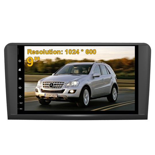 Android 9inch Car Radio for Mercedes-Benz GL ML CLASS W164 2005- Vehicle Multimedia Bluetooth Stereo Player 64G GPS Navigation