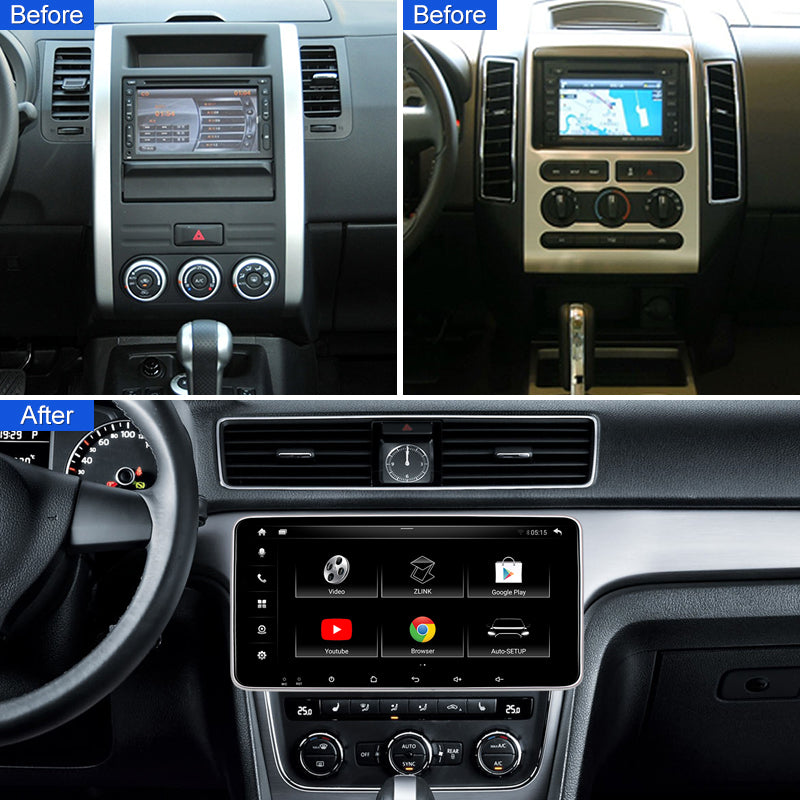 10.36 Inch Android 13.0 Touch Screen Universal Car Multimedia Player 2Din Autoradio 4G DSP Wireless Carplay Auto Stereo Headunit