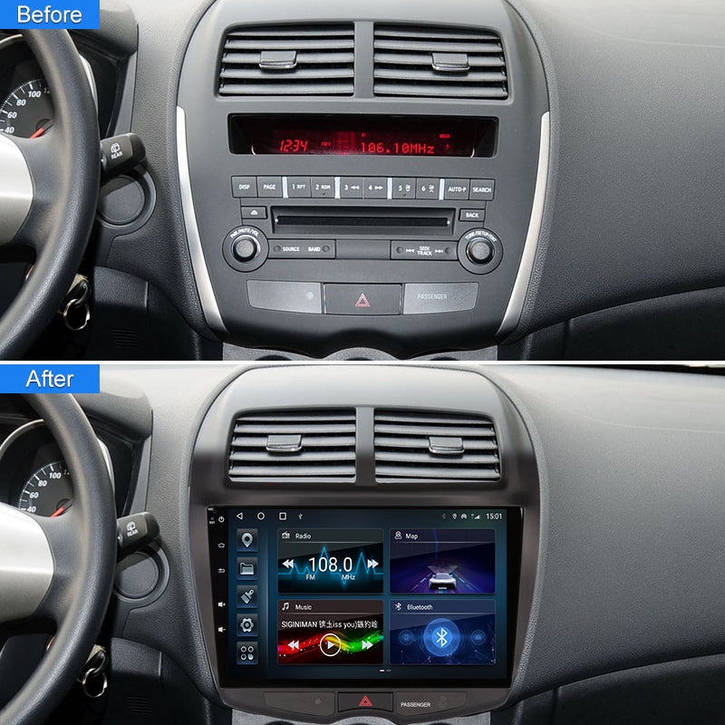2 din Android Auto Carplay Car Radio Multimedia For MITSUBISHI ASX 2007- Car Android Video Stereo GPS No DVD
