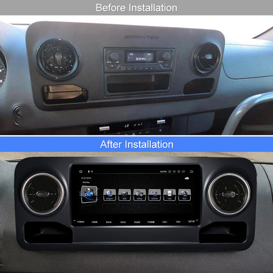10.25 inch Car Radio Multimedia Player for Mercedes-Benz Sprinter 2019-Android 10 Stereo GPS FM Bluetooth Wifi Carplay Head Unit