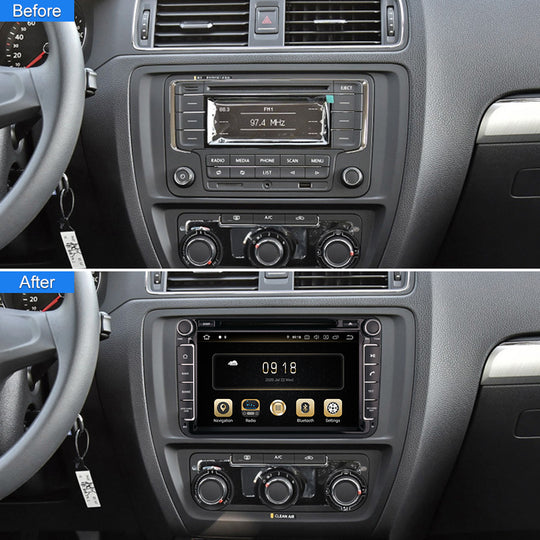 Android 10 2 Din Car Stereo for VW/Volkswagen/Golf/Polo/Tiguan/Passat/b7/b6/SEAT/leon/Skoda/Octavia Radio Multimedia Player USB