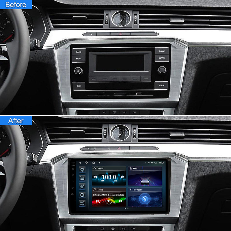 2 din Android For Volkswagen VW Car Radio Multimedia Player Carplay Auto GPS Navigation