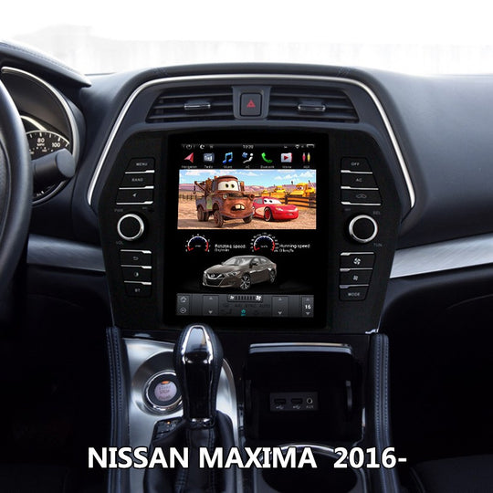 KSPIV Tesla Vertical Screen Android 10.4 Inch Car Radio for NISSAN Maxima 2016- Multimedia Player GPS Navigation WiFi Mirror Link