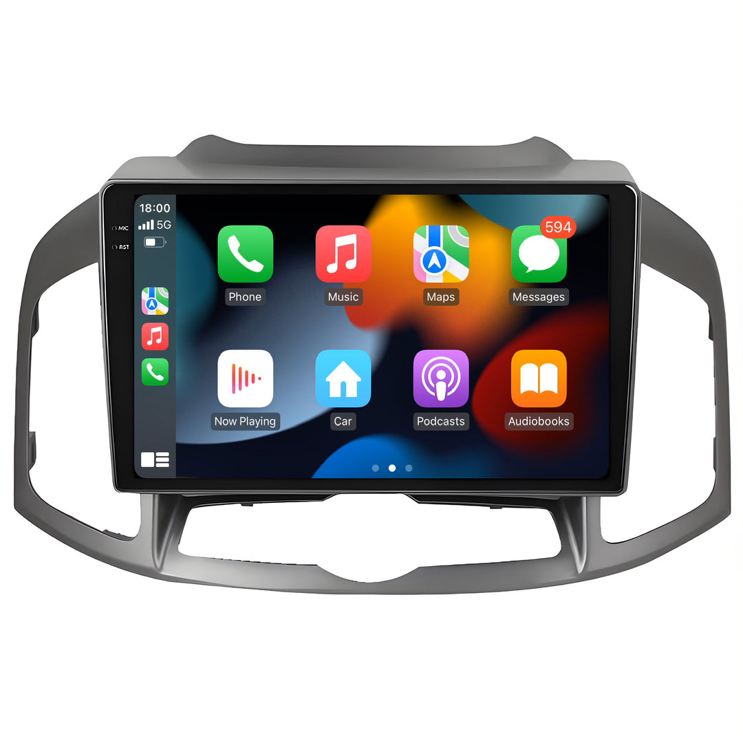 10 Inch Touch Screen for Chevrolet Captiva 2012-2017 Radio, Android Car Stereo with Carplay Android Auto in Dash GPS Navigation Bluetooth WIFI FM Steering Wheel Controls