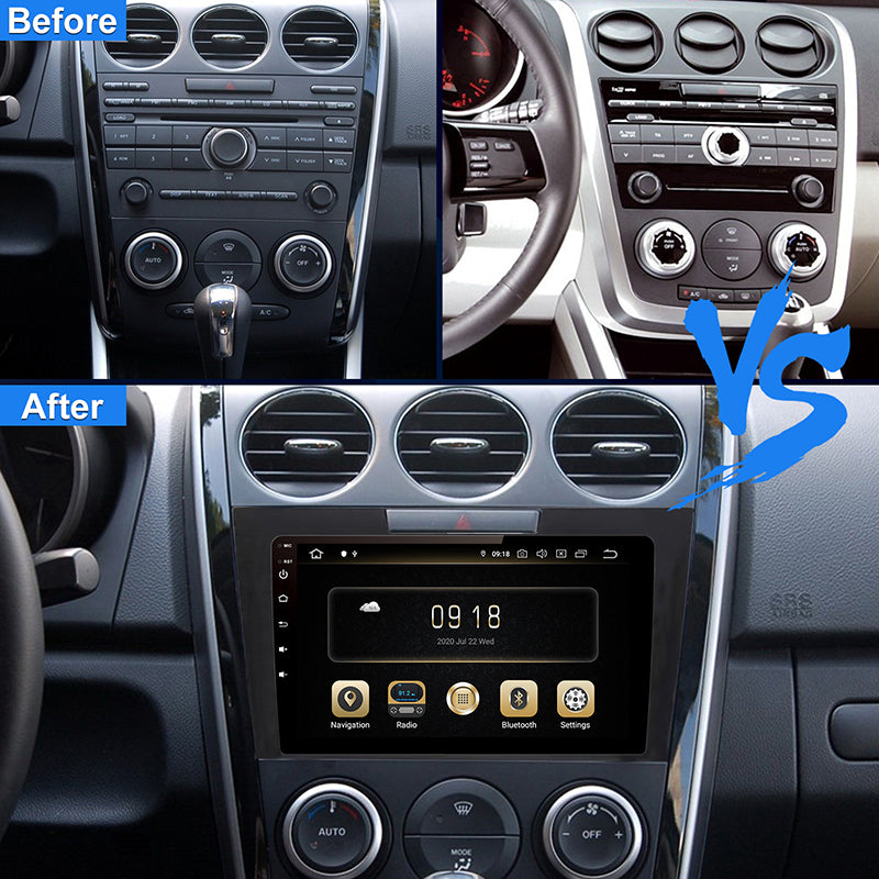 Android 13 radio For MAZDA CX-7 2007- Car stereo Multimedia Video Player carplay Auto GPS Navigation 2din no dvd