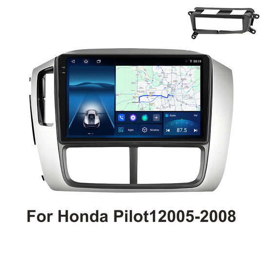 9.5 Inch 2K Touch Screen for Honda Pilot 1 2005 - 2008 Radio, Android Car Stereo with Carplay Android Auto in Dash GPS Navigation Bluetooth WIFI FM Steering Wheel Controls