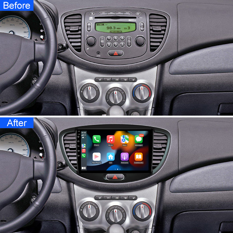 Android 10 for Hyuadai i10 2007-2013 9inch video Player Car Radio Multimedia GPS Navigation Stereo Head Unit WIFI IPS screen