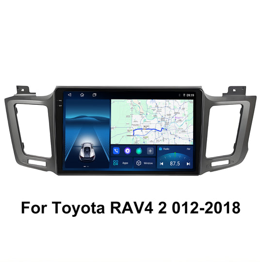 10 Inch Touch Screen for Toyota RAV4 2 012-2018 Radio, Android Car Stereo with Carplay Android Auto in Dash GPS Navigation Bluetooth WIFI FM Steering Wheel Controls