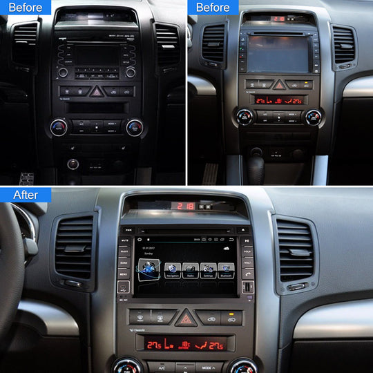7" Car Radio For KIA SORENTO 2010-2012 Multimedia Player HD Touch Screen FM AUX Input Bluetooth MirrorLink
