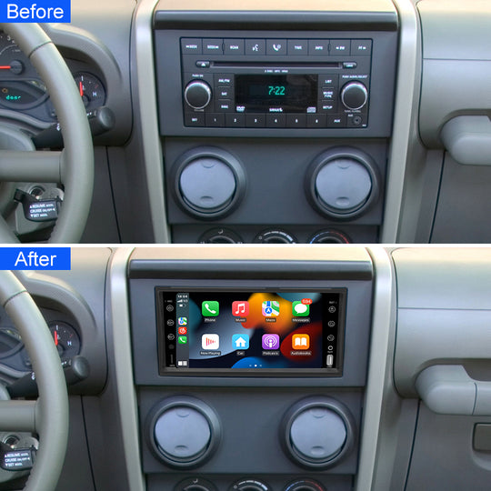 Android Car Radio Stereo Multimedia GPS Navigation For Jeep Compass Commander Grand Cherokee Wrangler Liberty DSP CarPlay AUTO
