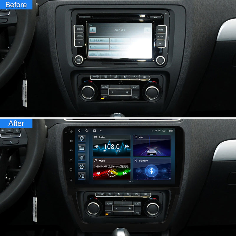 Android 13 2Din Car Radio For VW SAGITAR 2013-/2015-Multimedia Player Carplay stereo DVD Head unit